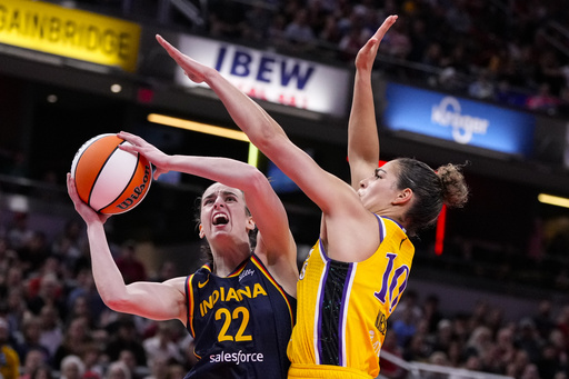 Nurse, McDonald spur 2nd half rally to lead Los Angeles Sparks past Indiana Fever 88-82 - Vimarsana News