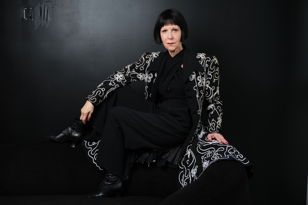 Ellen Greene poses for a portrait on Tuesday, Aug. 11, 2026, in Los Angeles. (Photo by Birdie Thompson/Invision/AP)