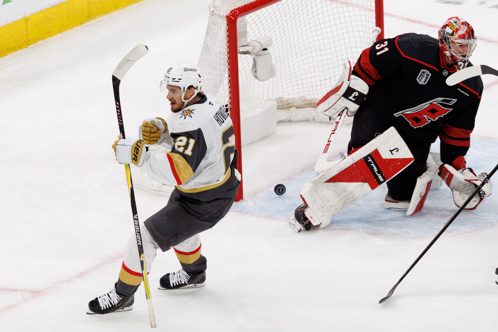 Vegas inches closer to a 2-0 series lead on the Hurricanes in the Stanley Cup Final