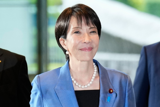 Newly elected Prime Minister Sanae Takaichi arrives at the prime minister's office in Tokyo, Japan, Tuesday, Oct. 21, 2025. (AP Photo/Eugene Hoshiko) Newly elected Prime Minister Sanae Takaichi arrives at the prime minister's office in Tokyo, Japan, Tuesday, Oct. 21, 2025. (AP Photo/Eugene Hoshiko)