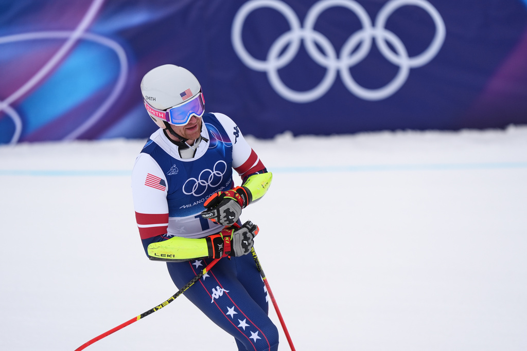 Ryan Cochran-Siegle fastest in Olympics downhill training as Norwegian skier airlifted to hospital
