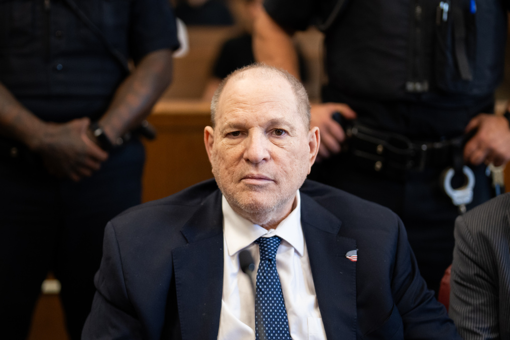 Harvey Weinstein appears in Manhattan Supreme Court Thursday, June 25, 2026 in New York. (Adam Gray/Pool Photo via AP)