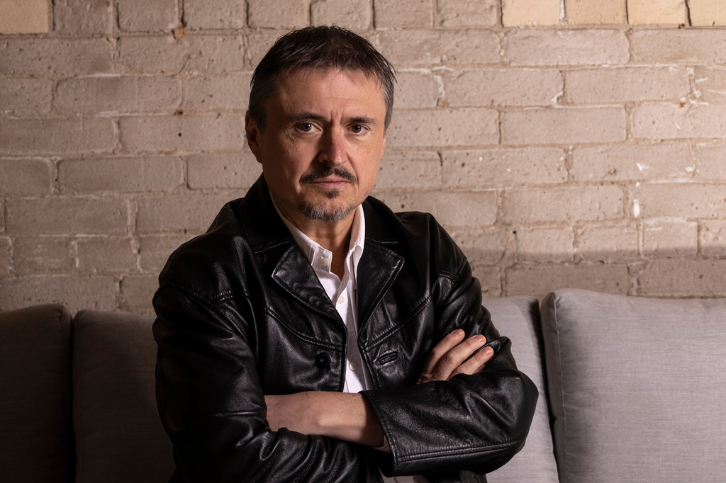 Director Cristian Mungiu poses for a portrait to promote "Fjord" during the Toronto International Film Festival in Toronto on Sept. 12, 2026. (Photo by Joel C Ryan/Invision/AP, File)