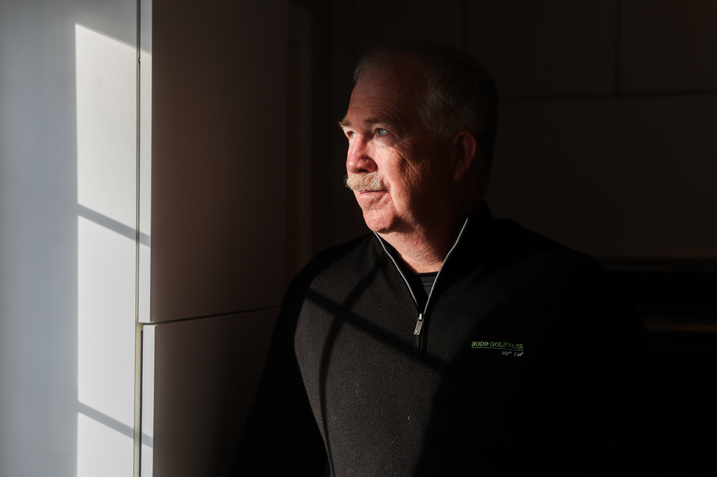 Scott Gordon, former chief of water enforcement for EPA’s regional office in Atlanta, poses for a portrait in his home in Decatur, Ga., on March 18, 2026. (Abbey Cutrer/Atlanta Journal-Constitution via AP)