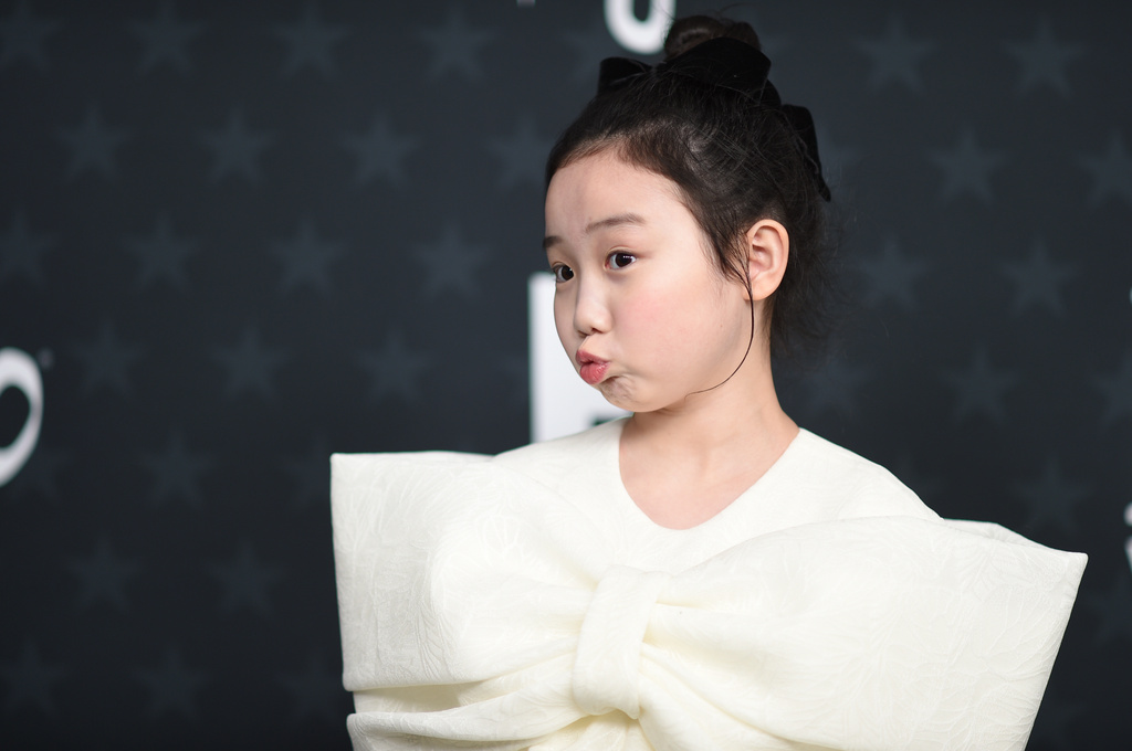 Nina Ye arrives at the 31st Annual Critics Choice Awards on Sunday, Jan. 4, 2026, at The Barker Hanger in Santa Monica, Calif. (Photo by Richard Shotwell/Invision/AP)