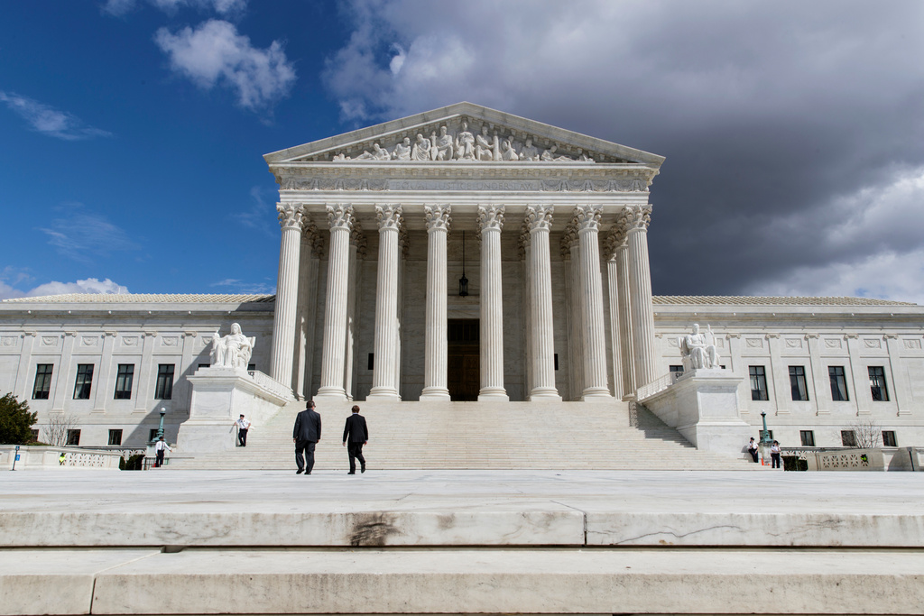 FILE - The Supreme Court Building is seen in Washington on March 28, 2017. (AP Photo/J. Scott Applewhite, File) FILE - The Supreme Court Building is seen in Washington on March 28, 2017. (AP Photo/J. Scott Applewhite, File)