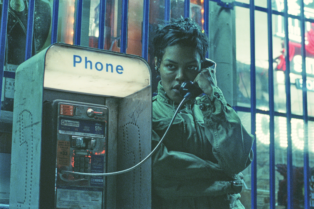 This image released by Warner Bros. Pictures shows Teyana Taylor in a scene from "One Battle After Another." (Warner Bros. Pictures via AP)