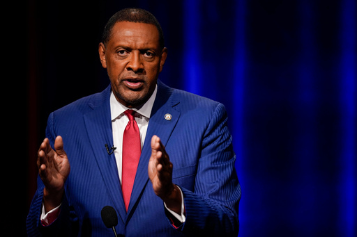 FILE - Vernon Jones participates in Georgia's 10th Congressional District republican primary election runoff debates on June 6, 2022, in Atlanta. (AP Photo/Brynn Anderson, file) FILE - Vernon Jones participates in Georgia's 10th Congressional District republican primary election runoff debates on June 6, 2022, in Atlanta. (AP Photo/Brynn Anderson, file)