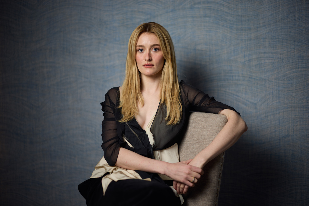 Sarah Pidgeon poses for a portrait to promote "Love Story: John F. Kennedy Jr. & Carolyn Bessette" on Monday, Feb. 2, 2026, in New York. (Photo by Matt Licari/Invision/AP)