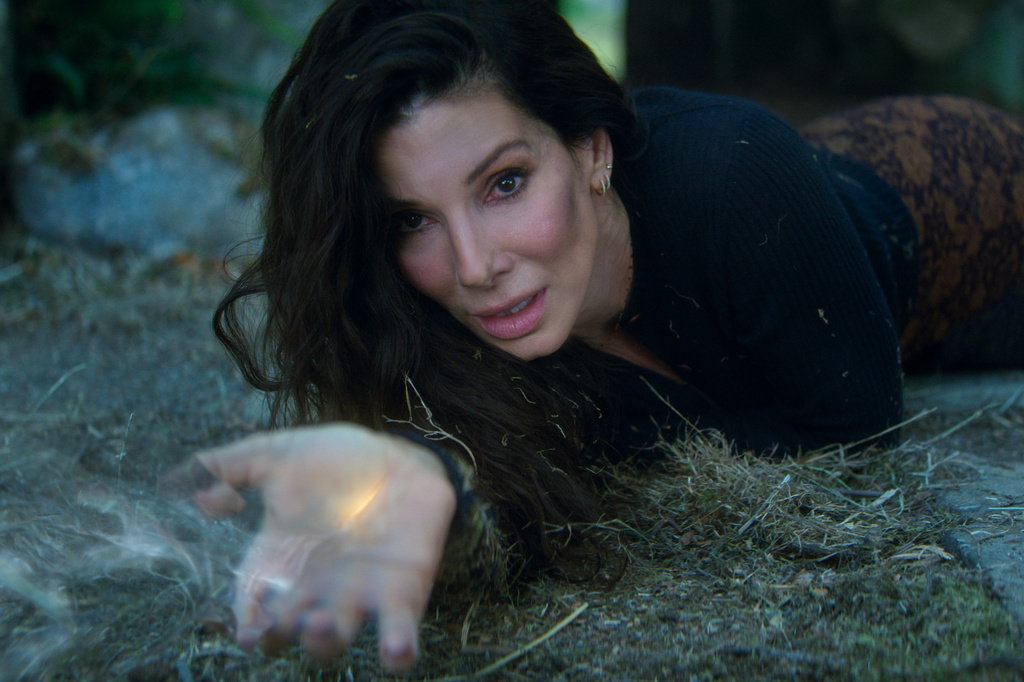 This image released by Warner Bros. Pictures shows Sandra Bullock in a scene from "Practical Magic 2." (Warner Bros. Pictures via AP)