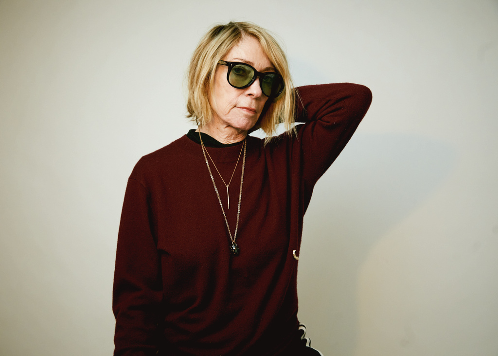 Kim Gordon poses for a portrait on Tuesday, Dec. 9, 2025, in New York (Photo by Taylor Jewell/Invision/AP)