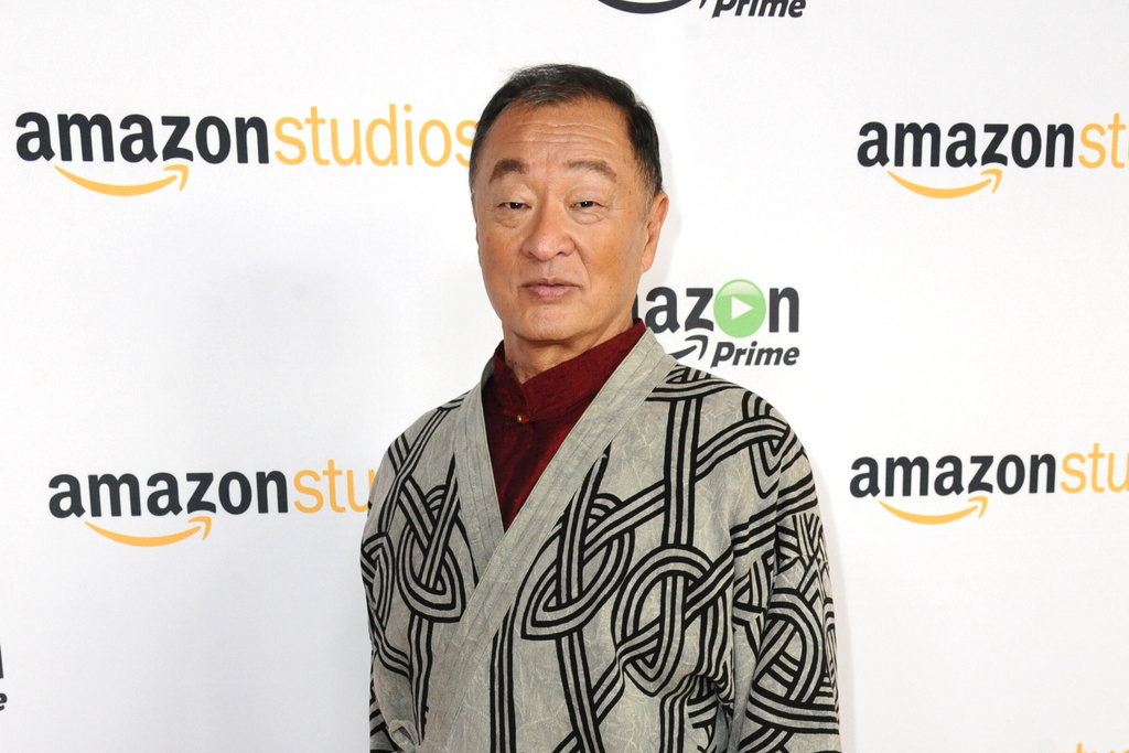 FILE - Cary-Hiroyuki Tagawa attends "The Man in the High Castle" photo call at the Amazon Summer TCA Tour at the Beverly Hilton Hotel, Aug. 3, 2015, in Beverly Hills, Calif. (Photo by Richard Shotwell/Invision/AP, File)