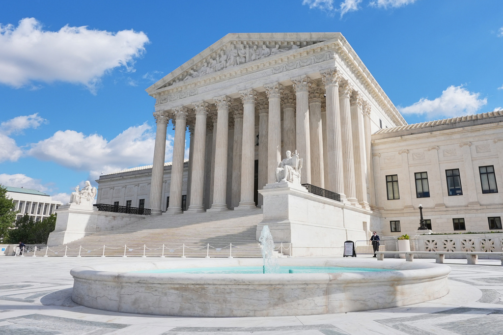 FILE - The Supreme Court is pictured Monday, Oct. 5, 2026, in Washington. (AP Photo/Mariam Zuhaib, File)