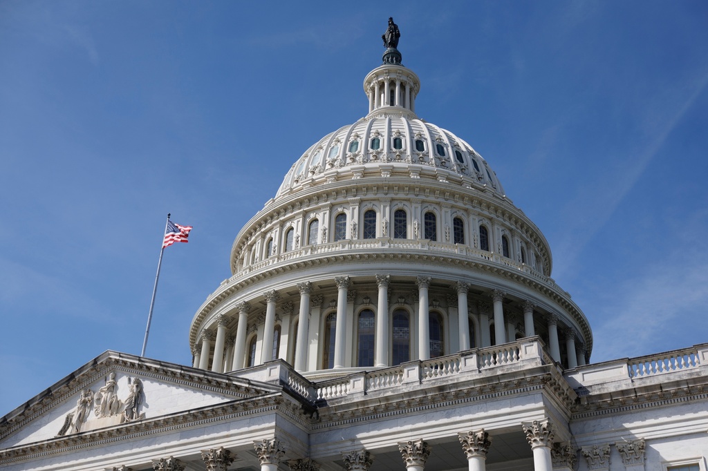 The U.S. Capitol is seen on Sunday, March 22, 2026, in Washington. (AP Photo/Tom Brenner)