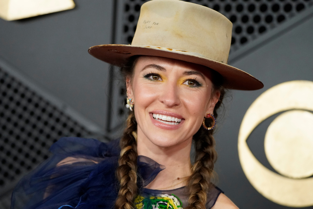 FILE - Lauren Daigle appears at the 66th annual Grammy Awards in Los Angeles on Feb. 4, 2024. (Photo by Jordan Strauss/Invision/AP, File)