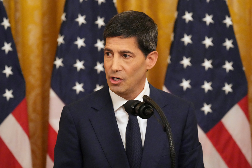 Federal Reserve Chairman Kevin Warsh speaks during his swearing-in in the East Room of the White House, Friday, May 22, 2026, in Washington. (AP Photo/Alex Brandon)