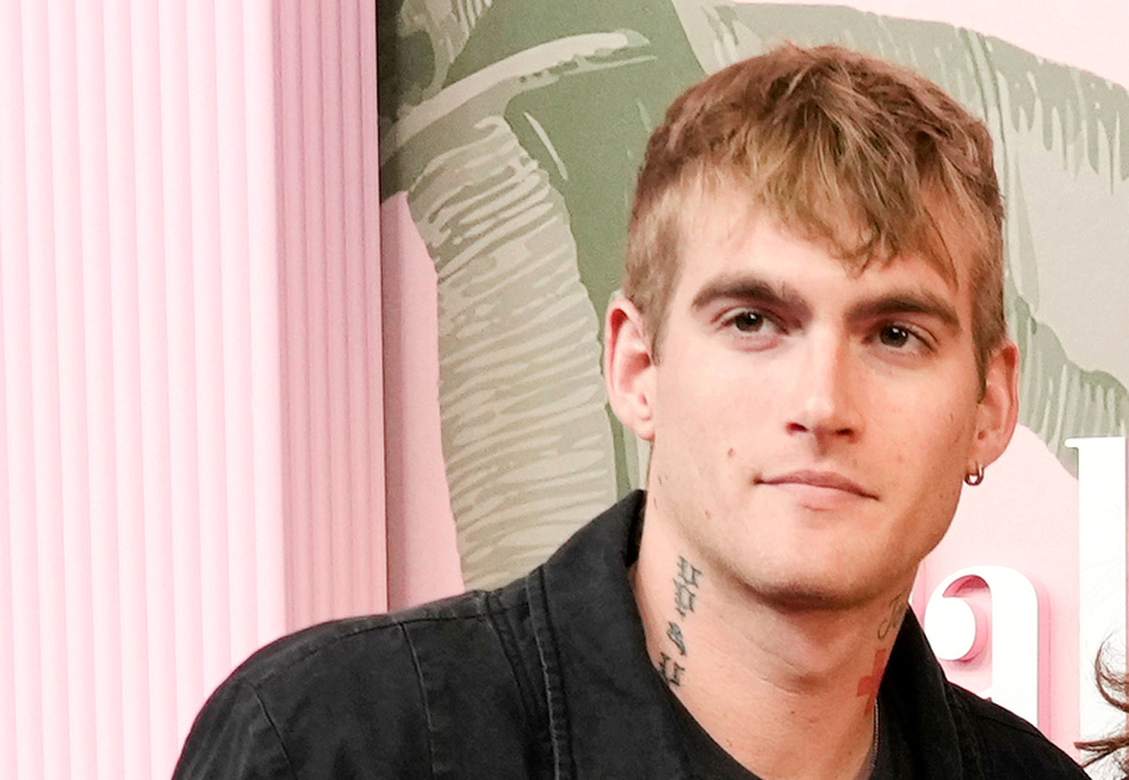 FILE - Presley Gerber poses at the Samuel Goldwyn Theatre, March 14, 2024, in Beverly Hills, Calif. (AP Photo/Chris Pizzello, File)