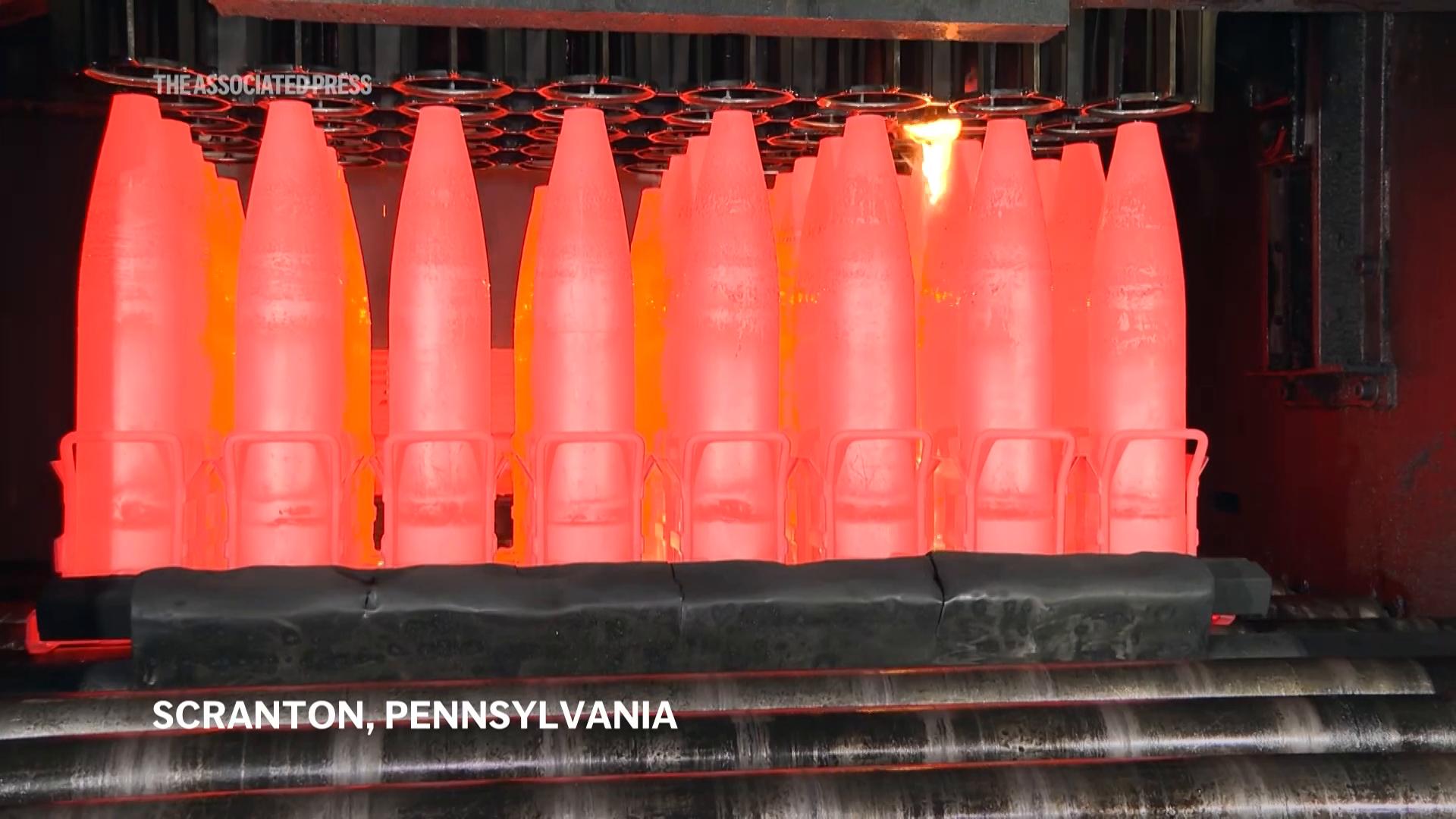 Ukrainian President Volodymyr Zelenskyy on Sunday will visit the Pennsylvania ammunition factory that is producing one of the most critically needed munitions for his country's fight to fend off Russian ground forces.