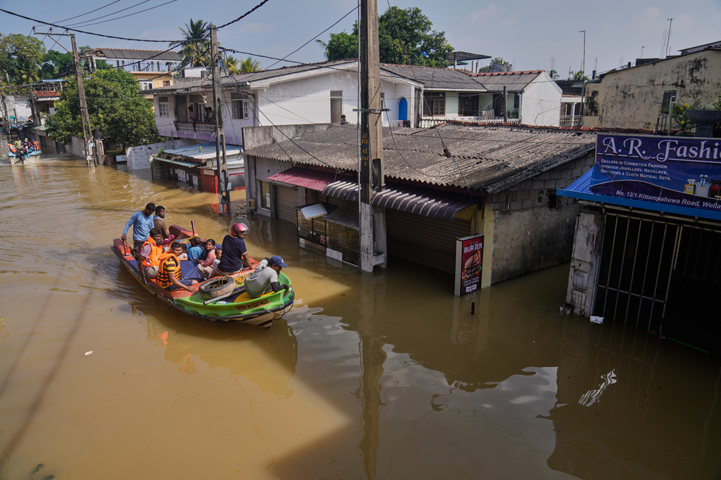 Photos shows devastating floods in Indonesia, Sri Lanka and Thailand