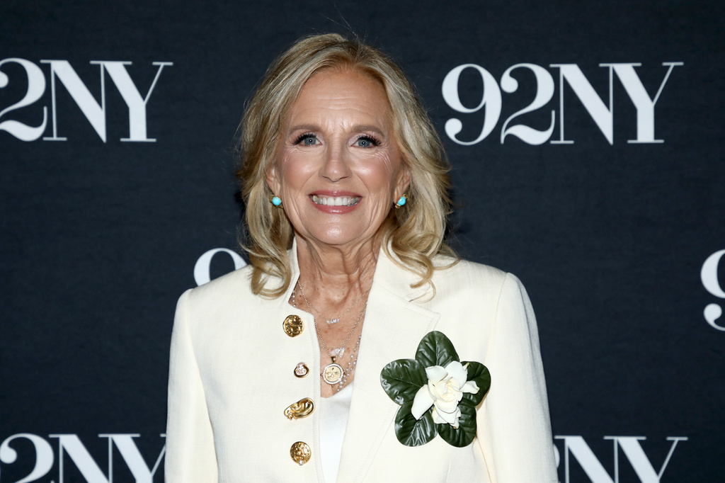 Educator and former First Lady of the United States Jill Biden arrives at The 92nd Street Y on Tuesday, June 2, 2026, in New York. (Photo by Andy Kropa/Invision/AP)
