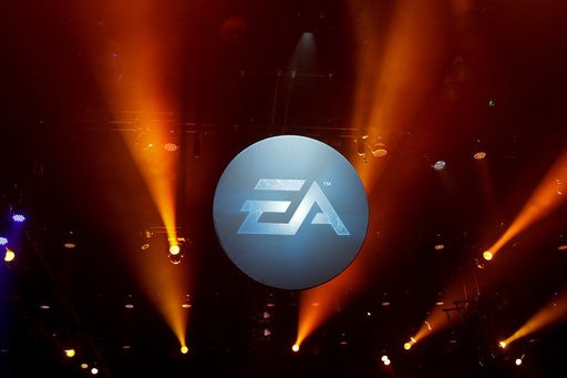 FILE - The logo for Electronic Arts is displayed during the Electronic Entertainment Expo in Los Angeles on June 12, 2013. (AP Photo/Jae C. Hong, File) FILE - The logo for Electronic Arts is displayed during the Electronic Entertainment Expo in Los Angeles on June 12, 2013. (AP Photo/Jae C. Hong, File)