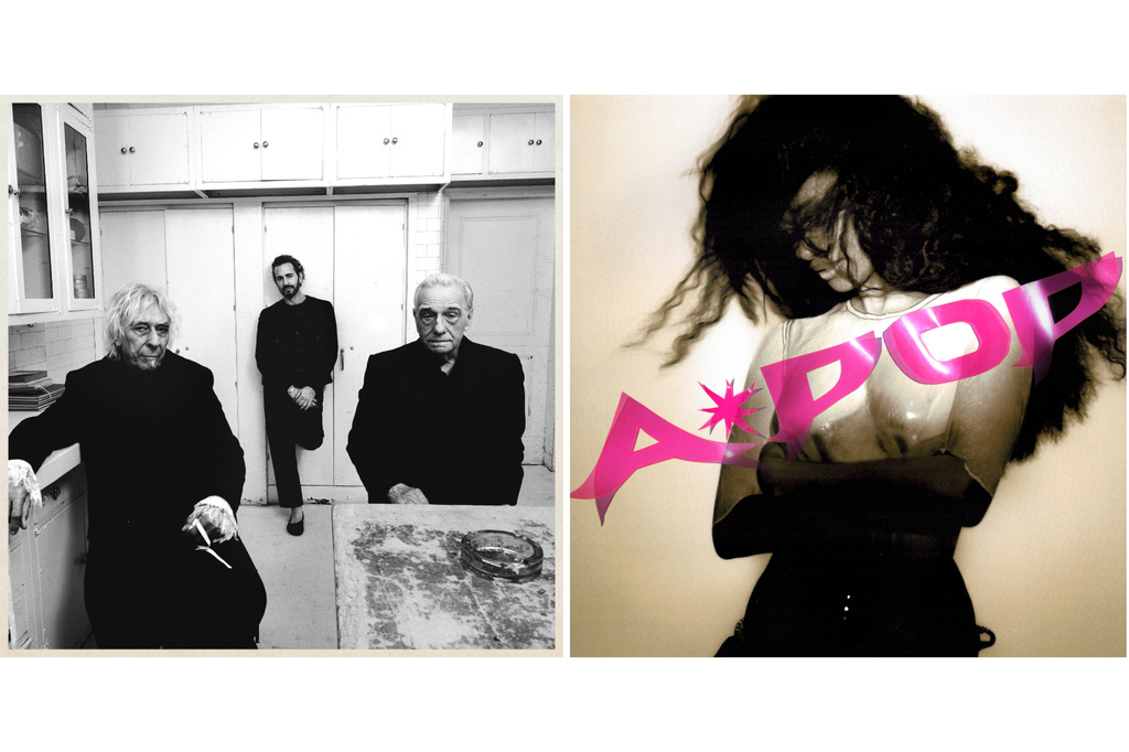This combination of album cover images show “Music, Fashion, Film” by Charli xcx, left, and “A*Pop” by Tyla. (Atlantic Records via AP, left, and Fax Records/Epic Records via AP)