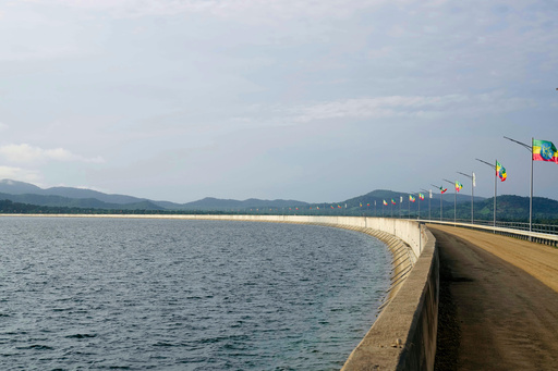 FILE - A view of the Grand Ethiopian Renaissance Dam in Benishangul-Gumuz, Ethiopia, Sept. 9, 2025. (AP Photo/Jackson Njehia) FILE - A view of the Grand Ethiopian Renaissance Dam in Benishangul-Gumuz, Ethiopia, Sept. 9, 2025. (AP Photo/Jackson Njehia)