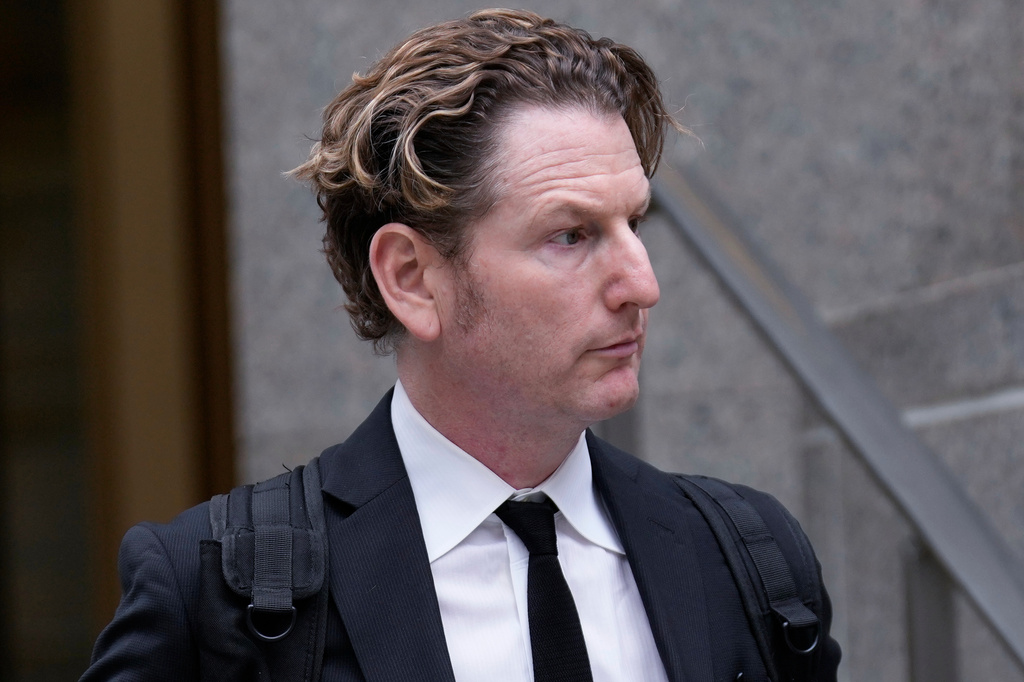 Stefan Pildes walks outside of a courthouse in New York on Tuesday, April 28, 2026. (AP Photo/Seth Wenig)