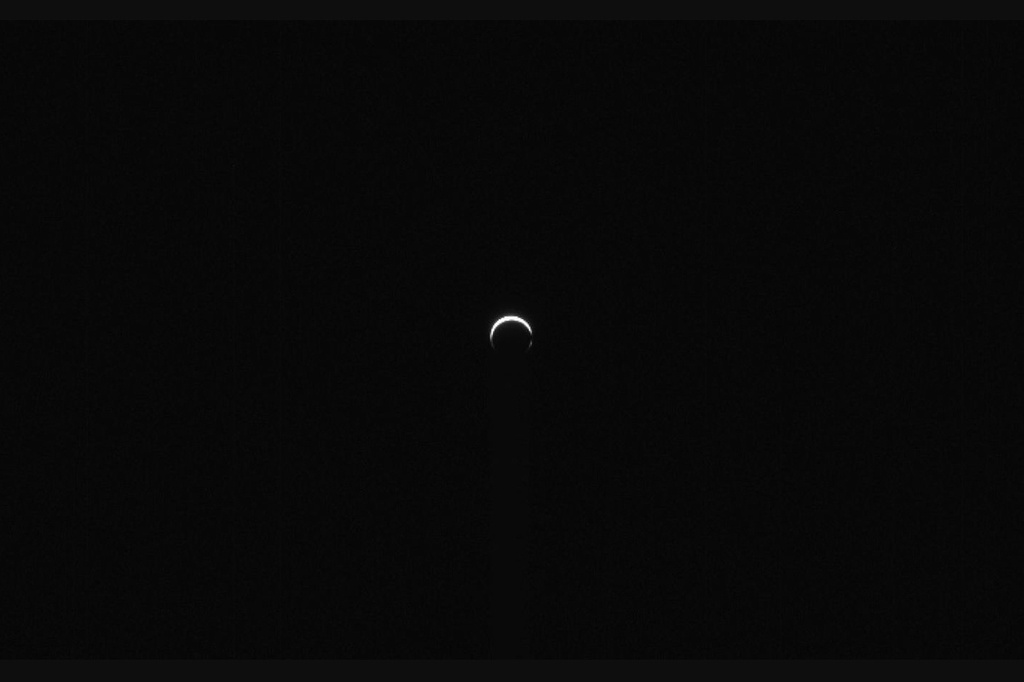This image provided by the NASA/JPL-Caltech/ASU from the Psyche mission spacecraft shows Mars on Sunday, May 3, 2026.