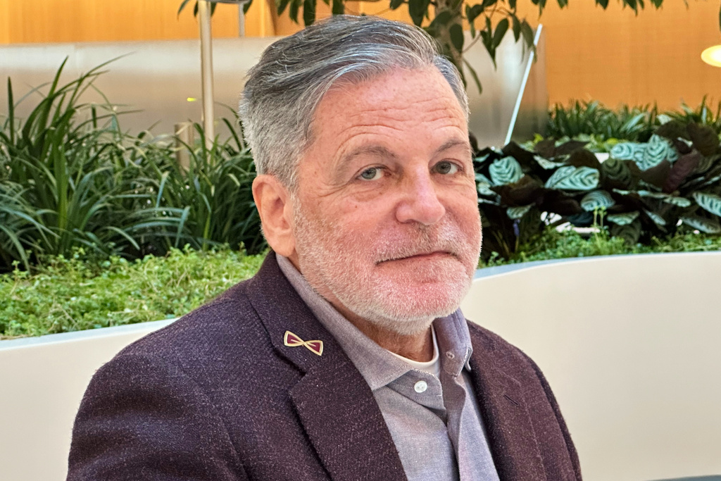 Dan Gilbert, developer of new Hudson's Detroit building is photographed on Thursday, Oct. 9, 2025 in Detroit. (AP Photo/Corey Williams)