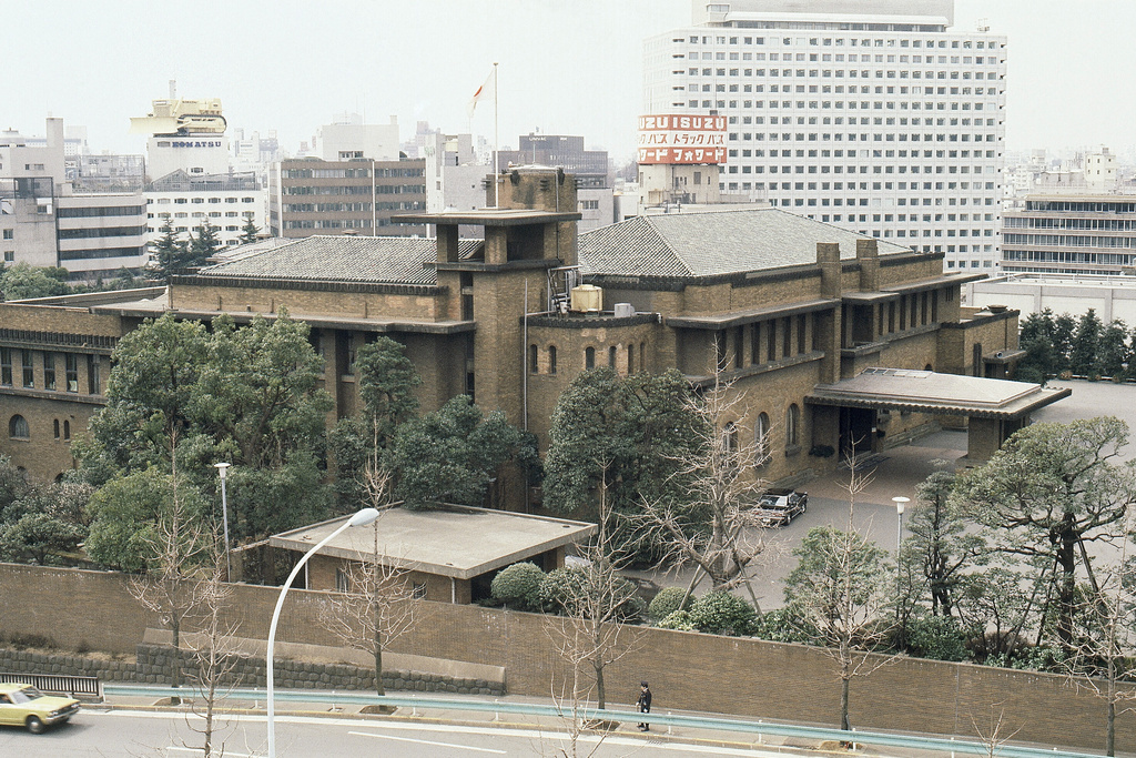 FILE - The Prime Minister's official residence is seen in Tokyo in February 1978. (AP Photo, File)