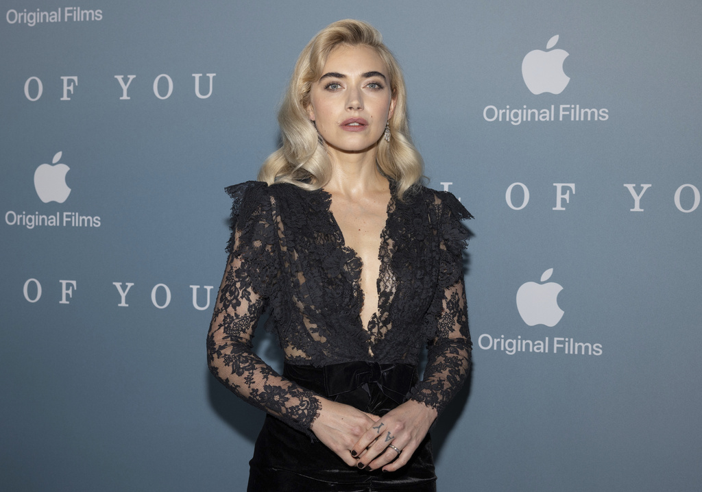 Imogen Poots attends the Apple Original Film premiere of "All of You" at The Whitby on Wednesday, Sept. 17, 2025, in New York. (Photo by CJ Rivera/Invision/AP)