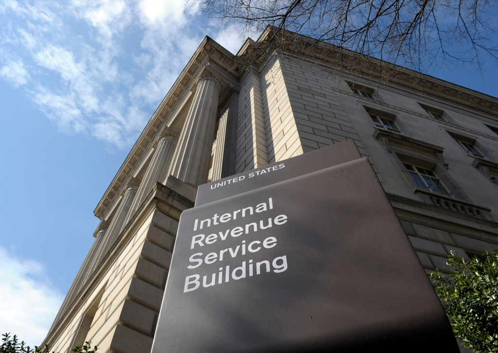 FILE - The exterior of the Internal Revenue Service (IRS) building in Washington, is photographed March 22, 2013. (AP Photo/Susan Walsh, File)