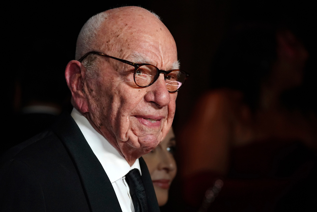 Rupert Murdoch arrives at the 11th Breakthrough Prize Ceremony on April 5, 2025, in Los Angeles. (Photo by Jordan Strauss/Invision/AP, File)