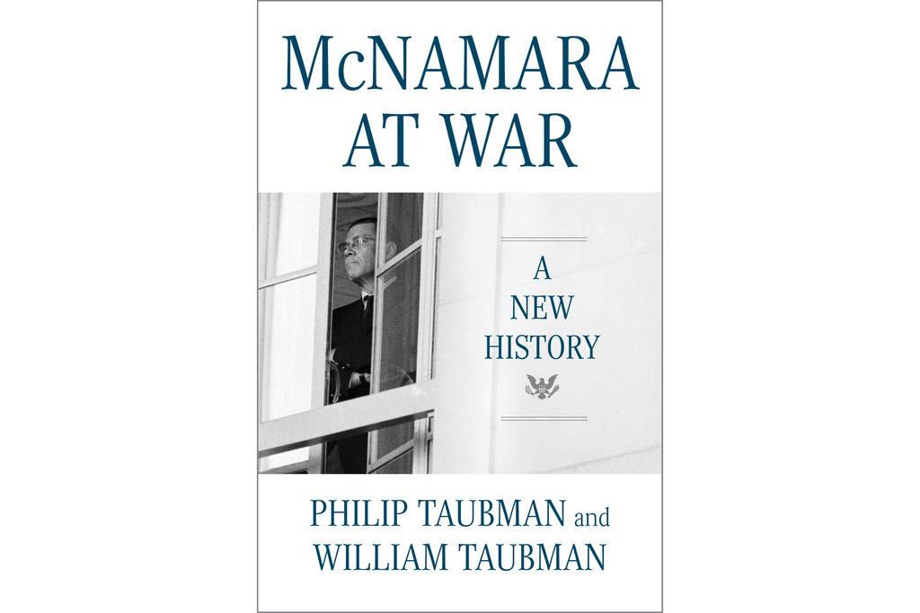 This cover image released by W. W. Norton shows "McNamara at War: A New History" by Philip Taubman and William Taubman. (W. W. Norton via AP)