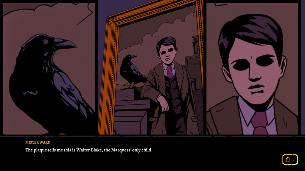 This image released by Raw Fury shows a scene from "The Séance of Blake Manor." (Raw Fury via AP)