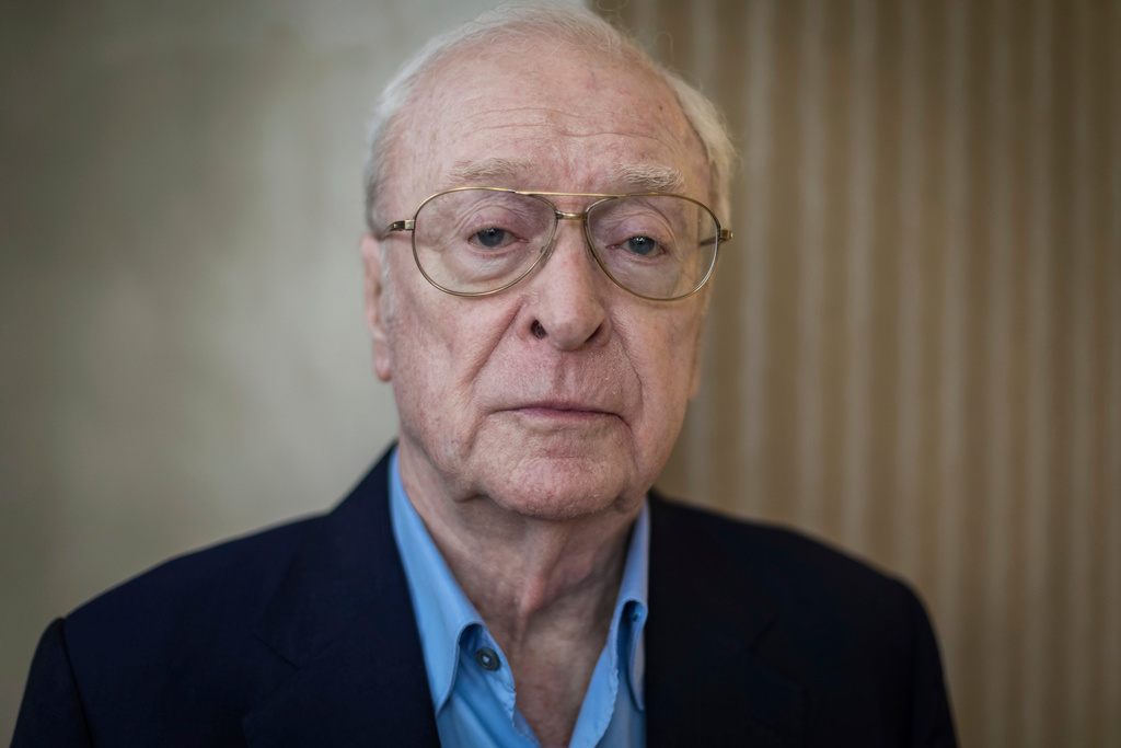 FILE - British actor Michael Caine poses for a photograph in London, Oct. 11, 2018. (Photo by Vianney Le Caer/Invision/AP, File)