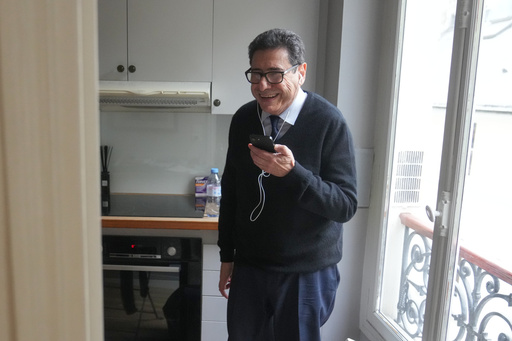 France's Philippe Aghion reacts before an interview with the Associated Press after winning the Nobel prize in economics, Monday, Oct. 13, 2025 in Paris. (AP Photo/Thibault Camus) France's Philippe Aghion reacts before an interview with the Associated Press after winning the Nobel prize in economics, Monday, Oct. 13, 2025 in Paris. (AP Photo/Thibault Camus)