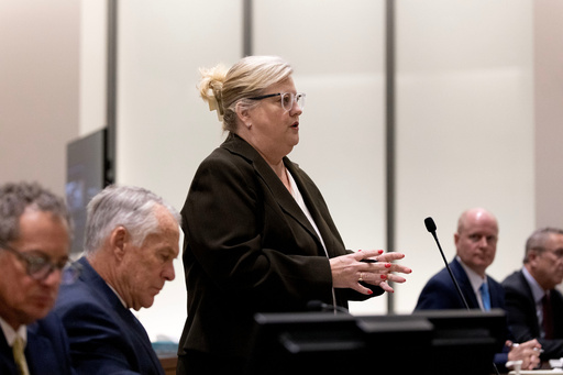 Defense attorney Kathryn Nester who is representing Tyler Robinson, the man accused of killing Charlie Kirk at Utah Valley University, speaks during a waiver hearing in Utah County Court in Provo, Utah, on Monday, Sept. 29, 2025. (Laura Seitz/The Deseret News via AP, Pool) Defense attorney Kathryn Nester who is representing Tyler Robinson, the man accused of killing Charlie Kirk at Utah Valley University, speaks during a waiver hearing in Utah County Court in Provo, Utah, on Monday, Sept. 29, 2025. (Laura Seitz/The Deseret News via AP, Pool)