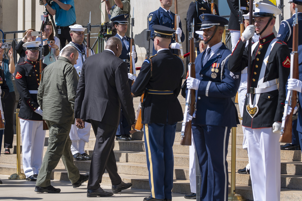 Defense Secretary Austin says the US will provide $2.3 billion more in ...