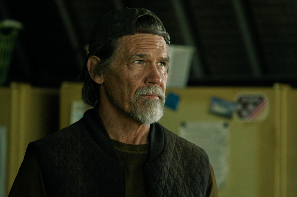 This image released by 20th Century Studios shows Josh Brolin in a scene from "The Dog Stars." (20th Century Studios via AP)