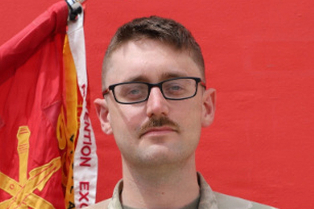 This undated photo provided by the U.S. Army Space and Missile Defense Command shows 1st Lt. Tyler James Feehan. (U.S. Army Space and Missile Defense Command via AP)