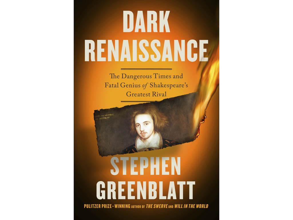 This book cover image released by Norton shows "Dark Renaissance: The Dangerous Times and Fatal Genius of Shakespeare's Greatest Rival" by Stephen Greenblatt. (Norton via AP)