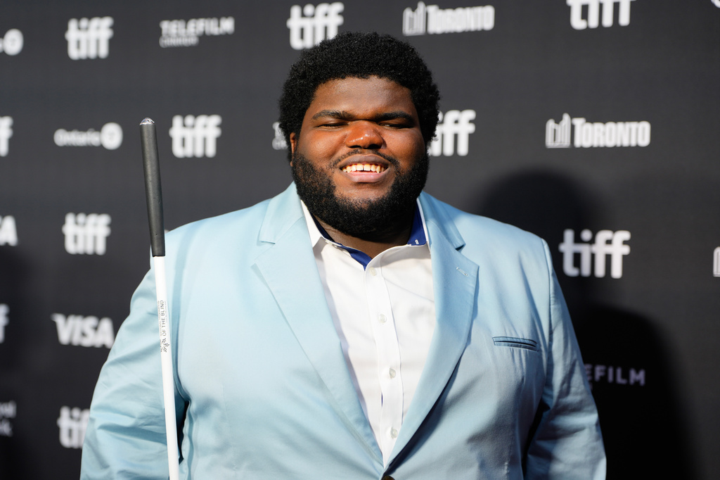 Charlie Rush Reese arrives on the red carpet to promote the film Being Heumann at the Toronto International Film Festival, in Toronto, on Thursday Sept. 10, 2026. (Chris Young/The Canadian Press via AP)