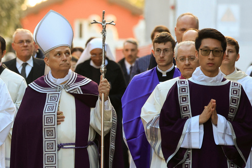 Pope laments 'ashes of international law' left by today's conflicts in Ash Wednesday liturgy - The Morning Sun