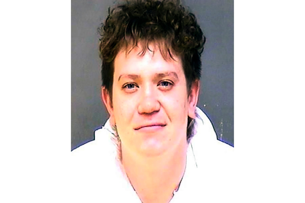 This photo provided by the Charles County Sheriff's Office shows Dayton James Webber, 27, who was arrested and charged as a fugitive from justice by police in Albemarle County, Va. on Monday, March 23, 2026. (Charles County Sheriff's Office via AP)