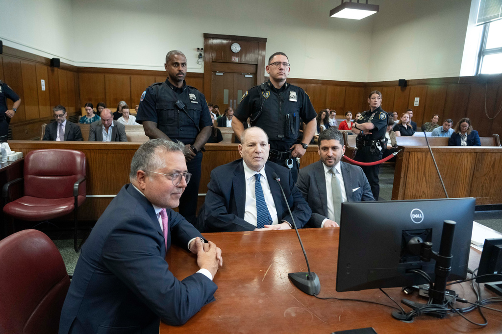 Harvey Weinstein appears in Manhattan Supreme Court Thursday, June 25, 2026 in New York. (Steven Hirsch/New York Post via AP, Pool)
