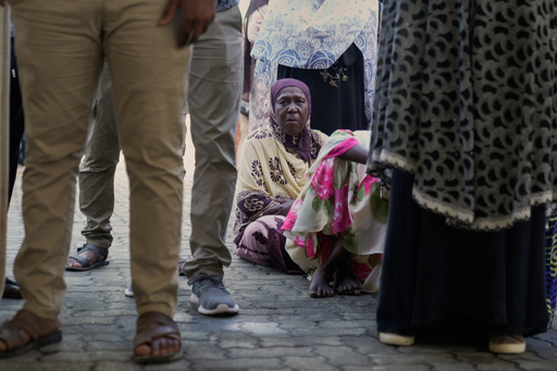 People line up to cast their votes during the general elections at Kwahani polling station in Zanzibar, Tanzania, Wednesday, Oct. 29, 2025. (AP Photo/Brian Inganga) People line up to cast their votes during the general elections at Kwahani polling station in Zanzibar, Tanzania, Wednesday, Oct. 29, 2025. (AP Photo/Brian Inganga)