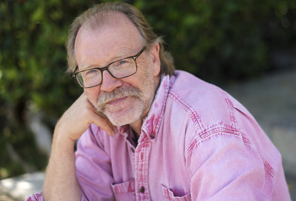 Author George Saunders poses for a portrait on Wednesday, Aug. 20, 2025, in Santa Monica, Calif. (AP Photo/Chris Pizzello)
