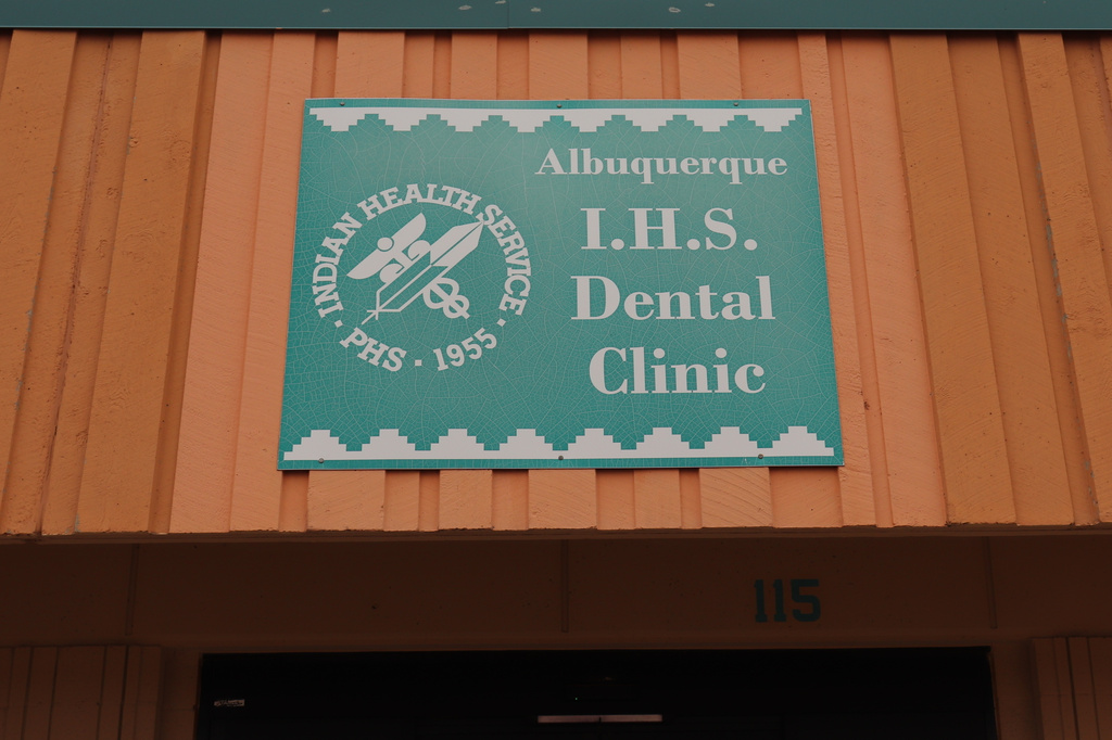The Indian Health Service-run Albuquerque Indian Dental Clinic in Albuquerque, N.M. Friday, Feb. 13, 2026. (AP Photo/Savannah Peters)